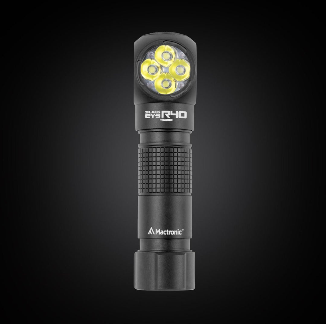 BLACK EYE R40 | 4000 Lumen Right-Angle Flashlight - Okae
