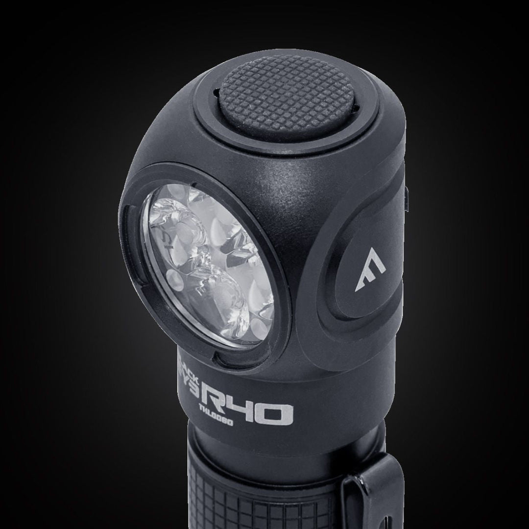 BLACK EYE R40 | 4000 Lumen Right-Angle Flashlight - Okae