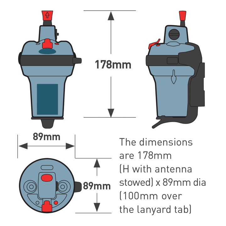 Ocean Signal - RescueME EPIRB 1 - Okae