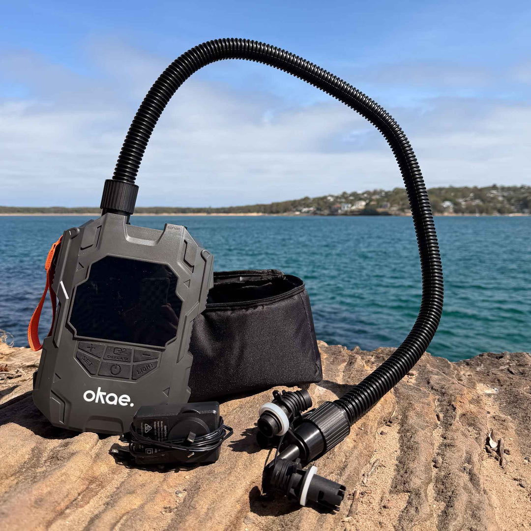 Okae. Portable RIB &amp; SUP Air Pump - Okae