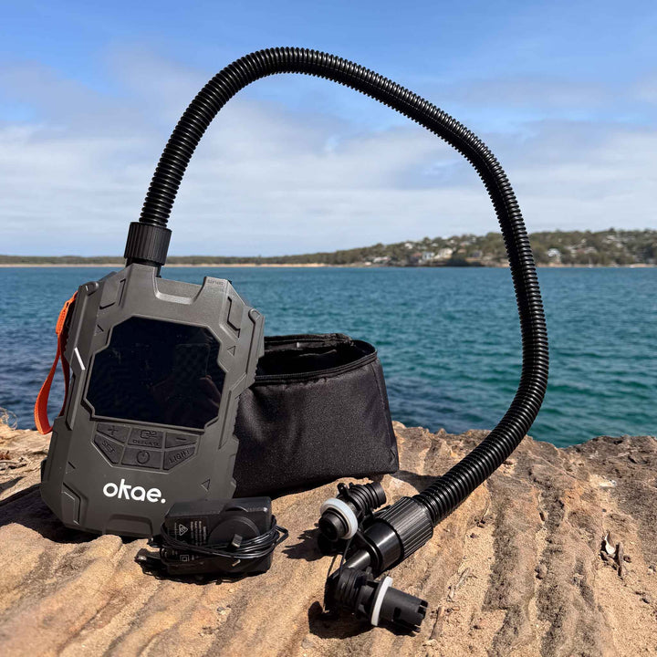 Okae. Portable RIB &amp; SUP Air Pump - Okae