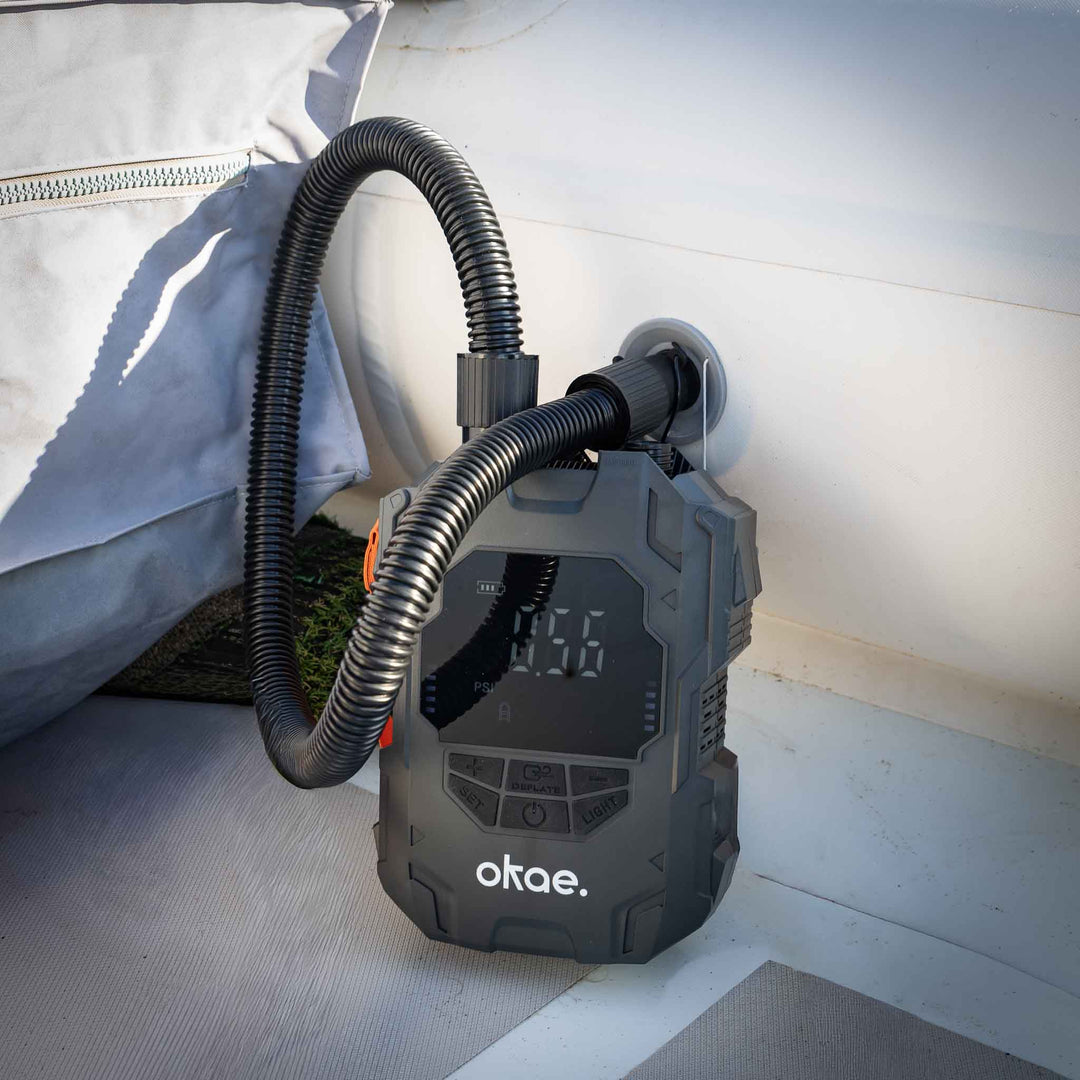 Okae. Portable RIB &amp; SUP Air Pump - Okae