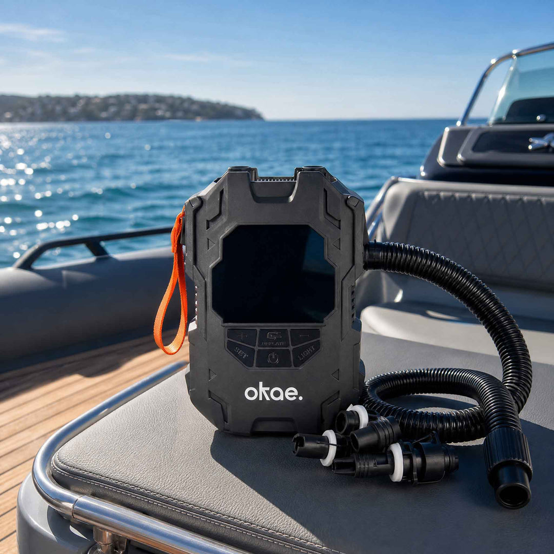 Okae. Twin-Turbo Marine Air Pump - Okae